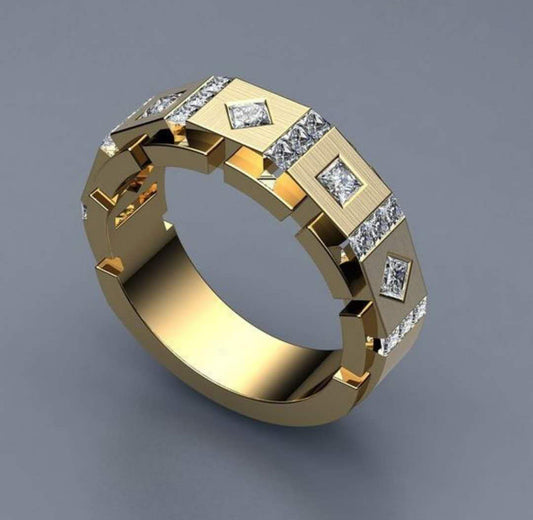 Romantic Gold Ring for Special Moments