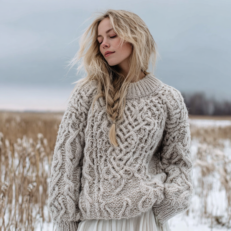 Timeless Vintage Style Sweater