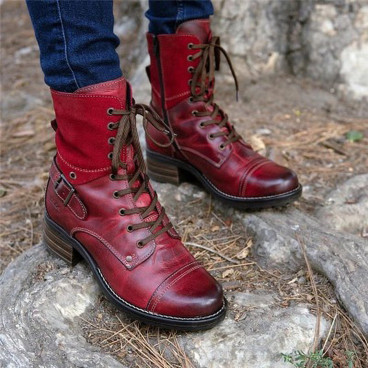 Classic Orthopedic Boots with Timeless Style