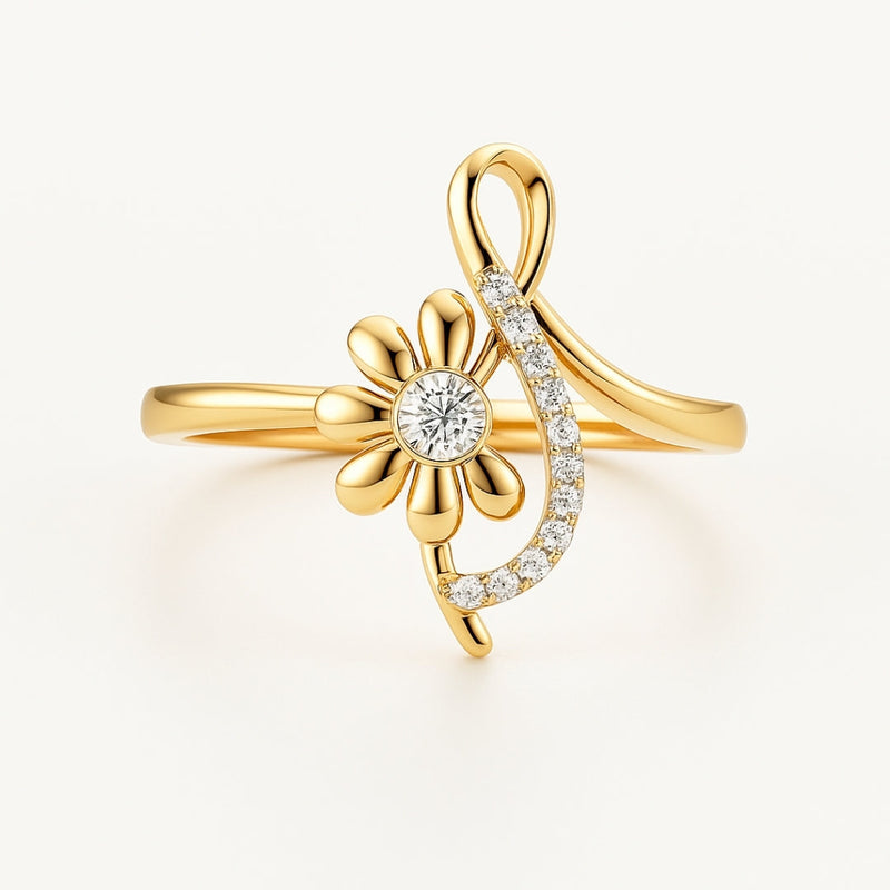 Vintage Handmade Gold Ring