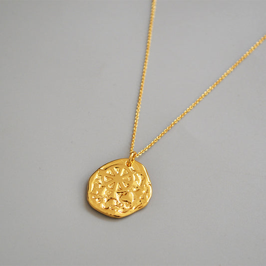 Delicate Artisan Gold Necklace