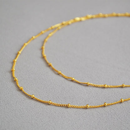 Classic Gold Necklace with Timeless Appeal
