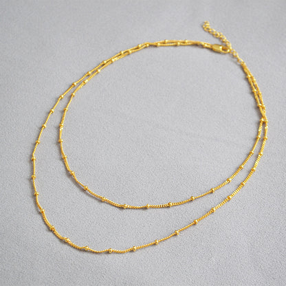 Classic Gold Necklace with Timeless Appeal