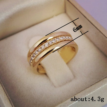 Delicate Artisan Gold Ring