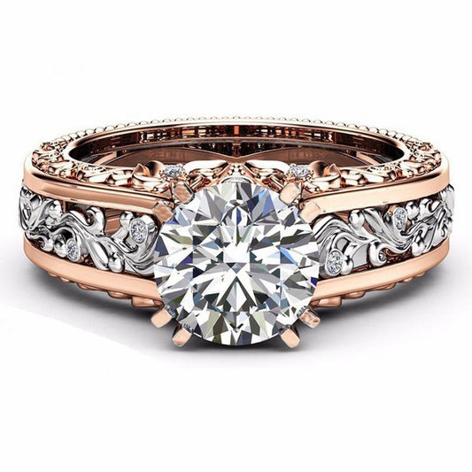 Delicate Artisan Gold Ring