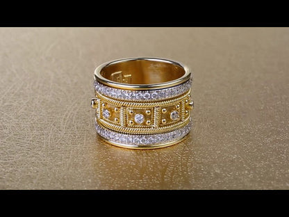 Romantic Gold Ring for Special Moments
