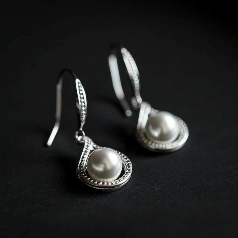 Classic Silver Earring with Timeless Appeal