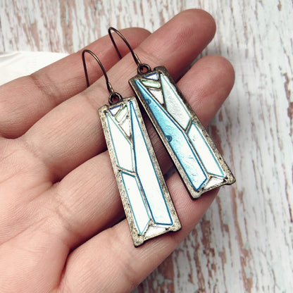 Delicate Artisan Silver Earring