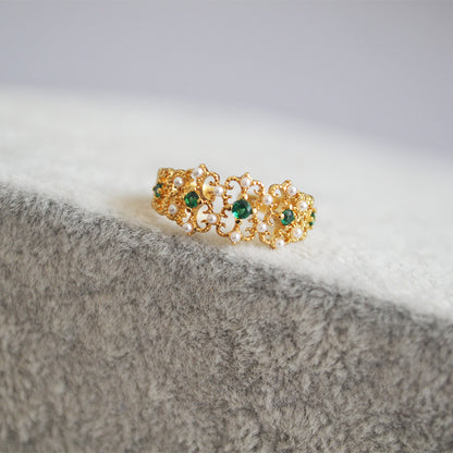 Charming Pearl Ring for Any Occasion