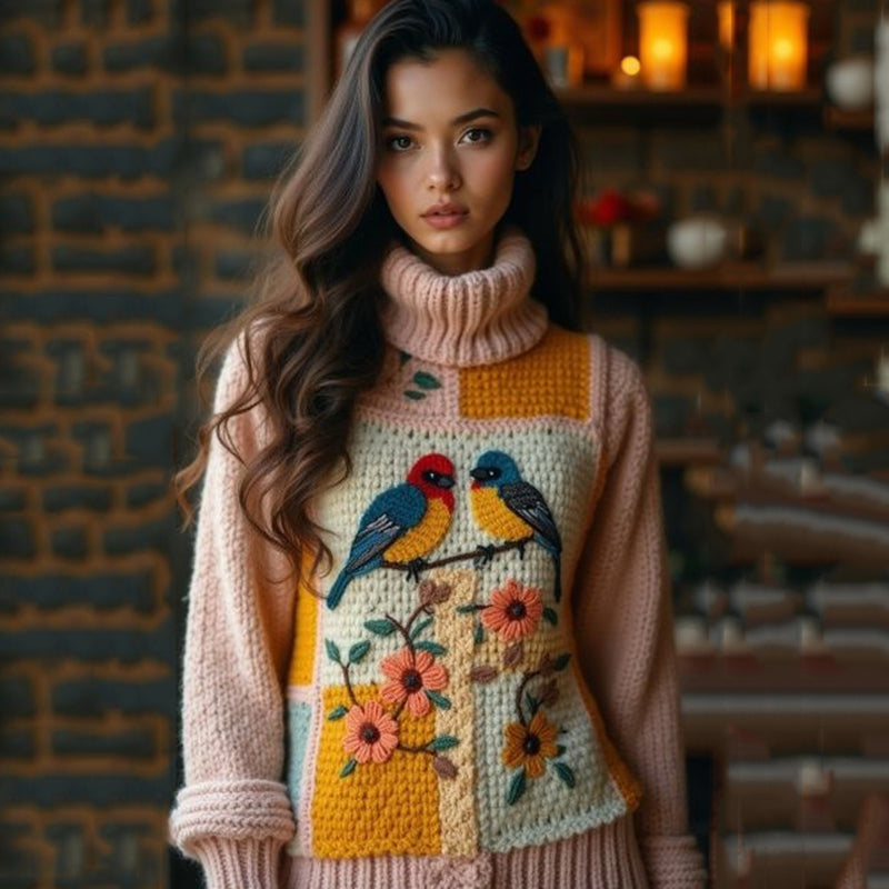 Gracefully Designed Sweater