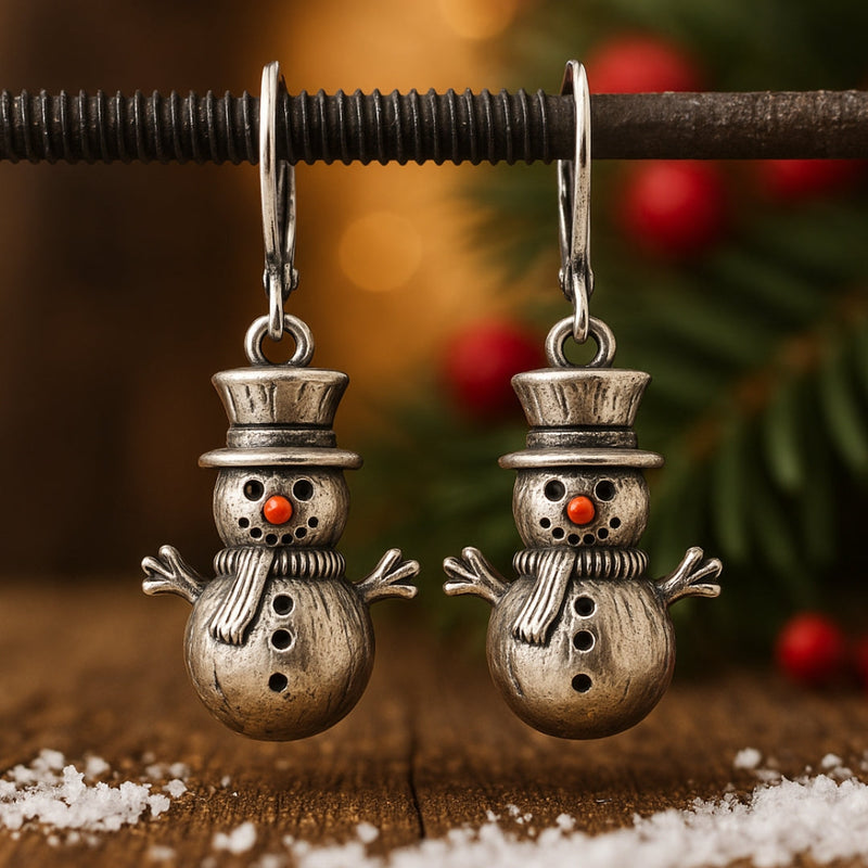 Vintage Handmade Silver Earring