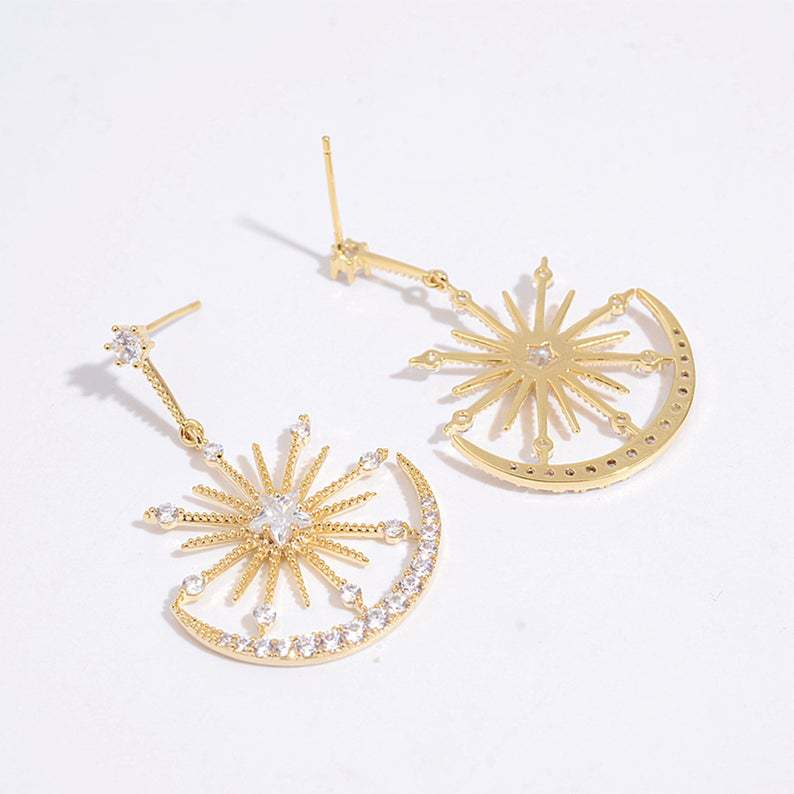 Delicate Artisan Silver Earring