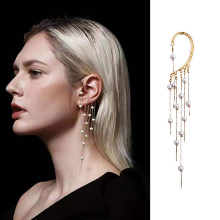 Beautiful Pearl Earring with Unique Style