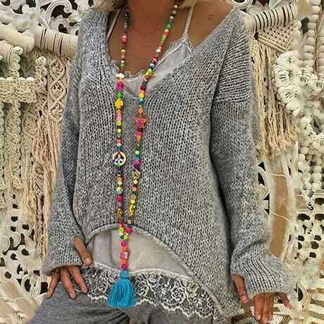 Gracefully Designed Sweater
