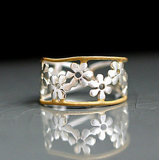 Vintage Handmade Gold Ring