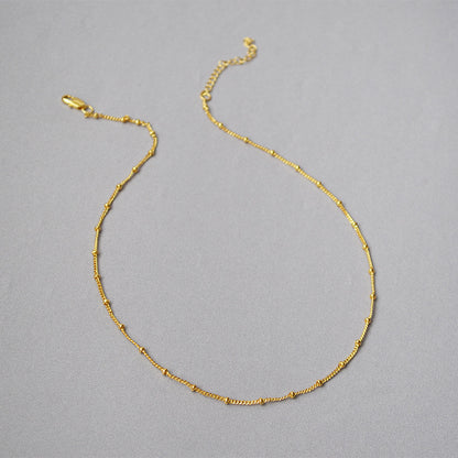 Vintage Handmade Gold Chain
