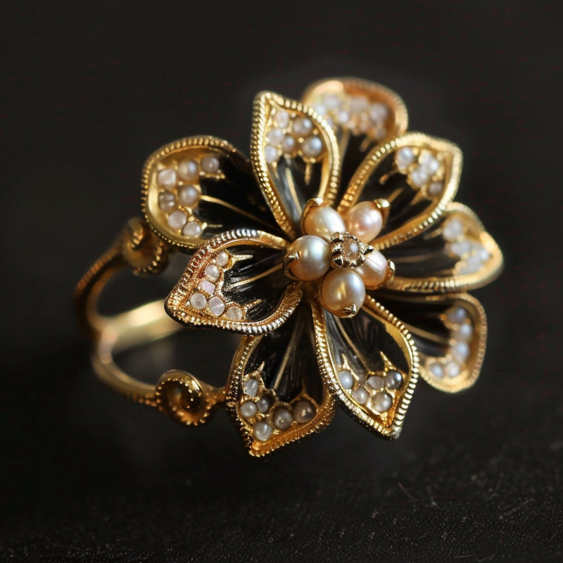 Beautiful Gold Ring with Unique Style