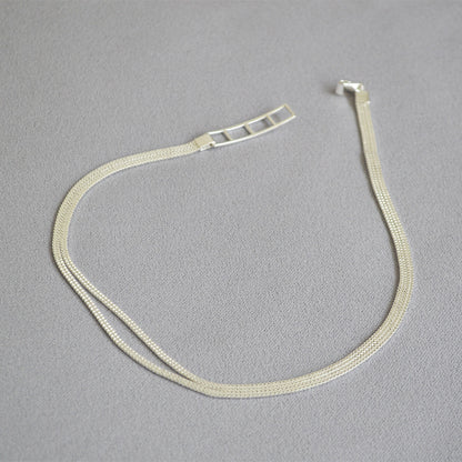 Delicate Artisan Silver Necklace