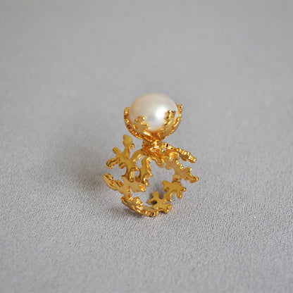 Stunning Pearl Ring for Daily Wear