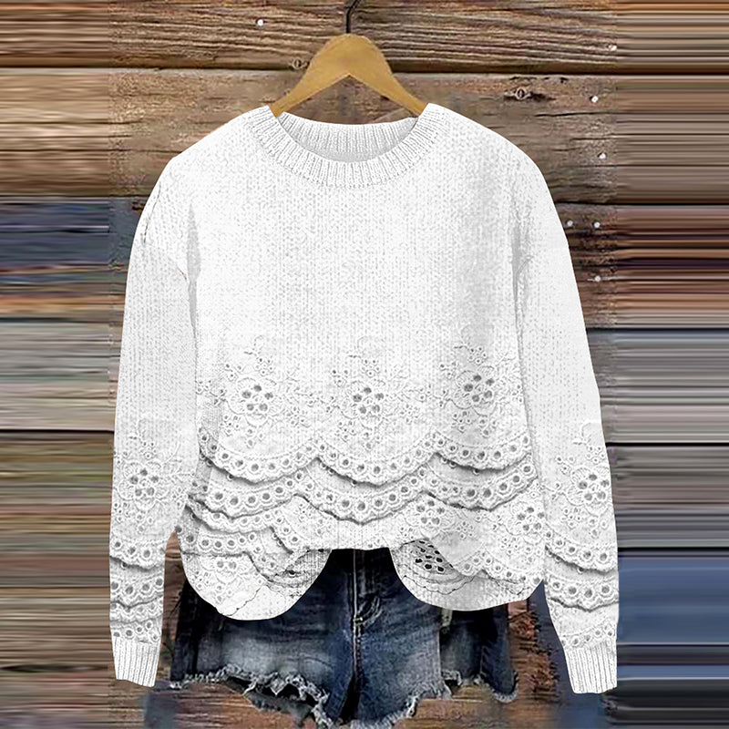 Gracefully Designed Sweater