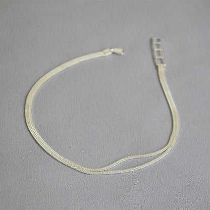 Delicate Artisan Silver Necklace