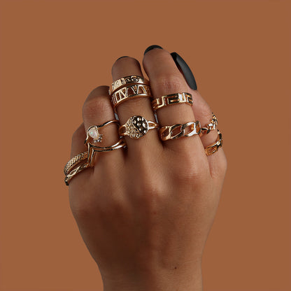 Delicate Artisan Gold Set