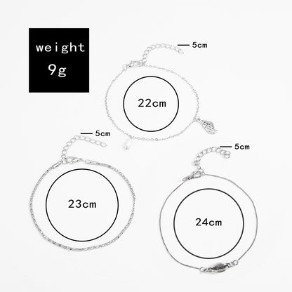 Stunning Pearl Anklet for Daily Wear