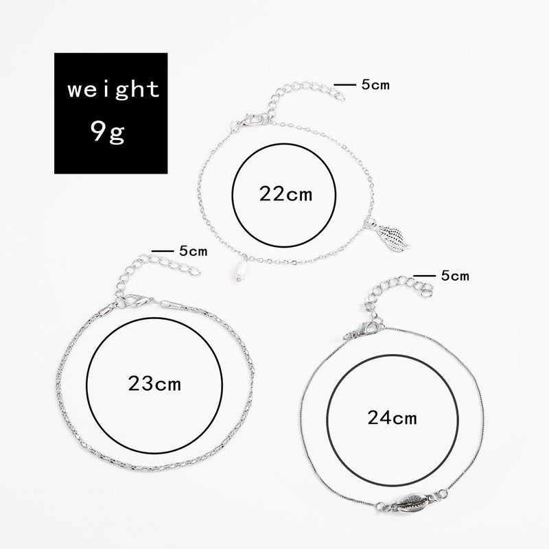 Stunning Pearl Anklet for Daily Wear