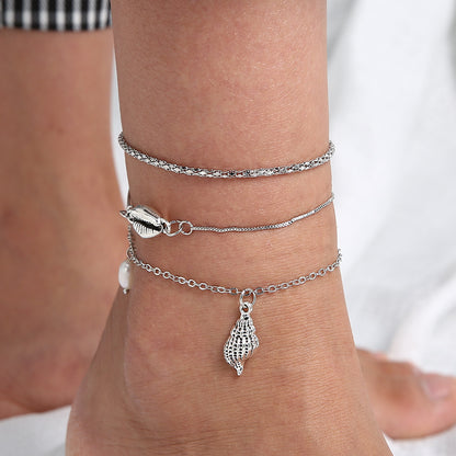 Stunning Pearl Anklet for Daily Wear