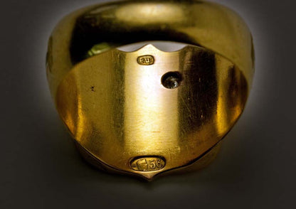Vintage Handmade Gold Ring