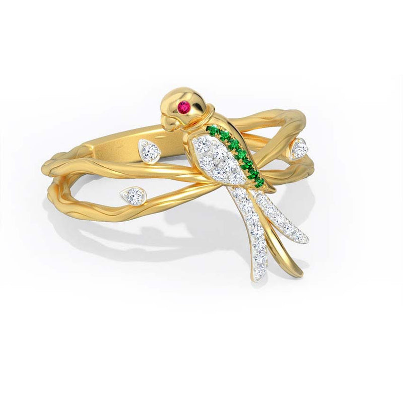 Classic Gold Ring with Timeless Appeal