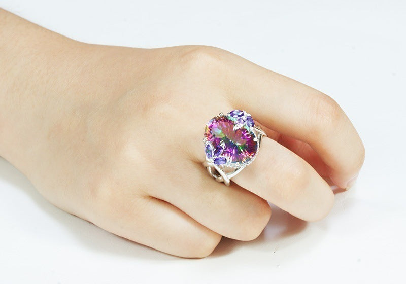 Romantic Silver Ring for Special Moments