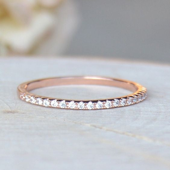 Delicate Artisan Gold Ring