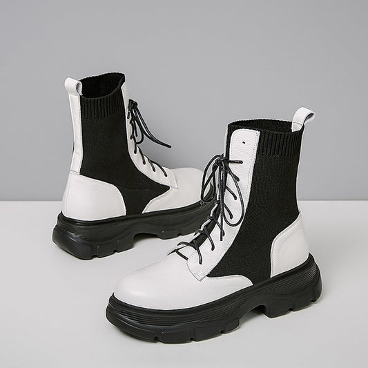 Chic Orthopedic Boots with Unique Design