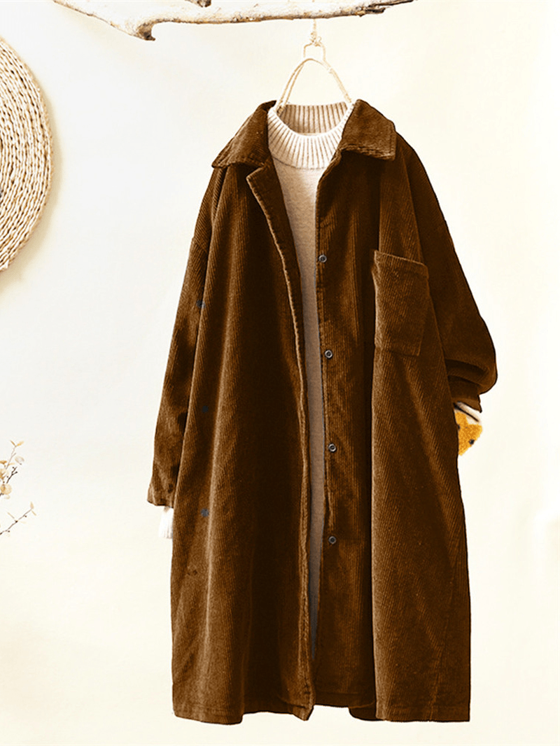 KS | Oversized corduroy jacket