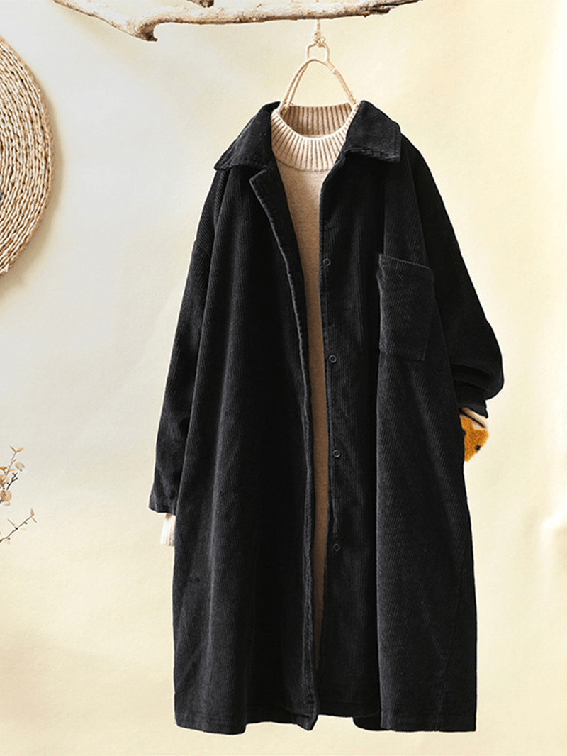 KS | Oversized corduroy jacket