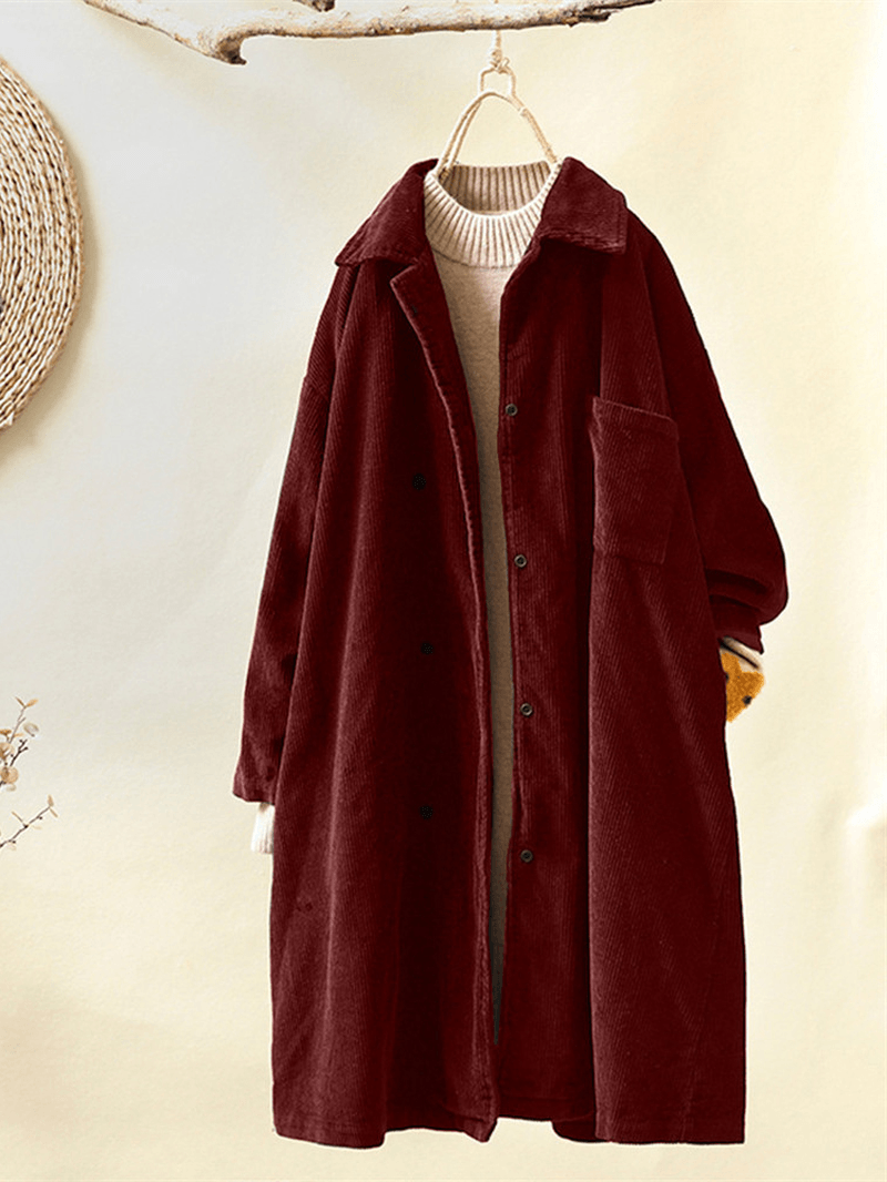 KS | Oversized corduroy jacket