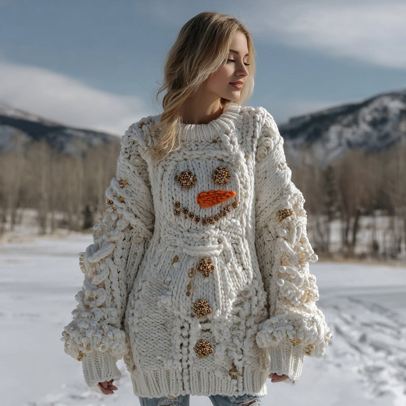 Gracefully Designed Sweater