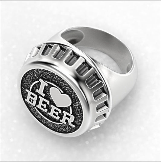 Beautiful Silver Ring with Unique Style