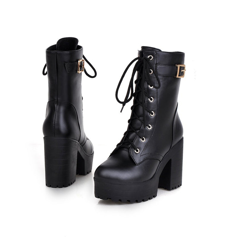 Classic Orthopedic Boots with Timeless Style