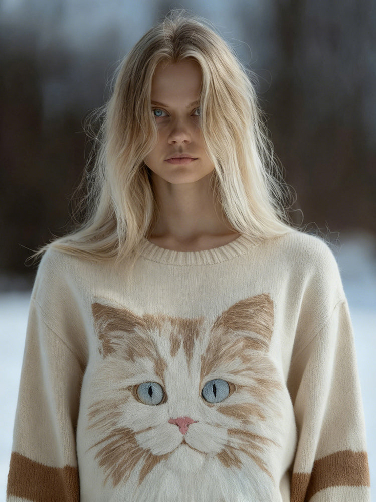 Gracefully Designed Sweater