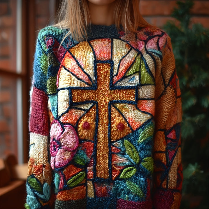 Gracefully Designed Sweater