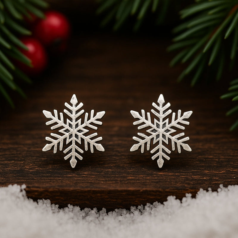 Beautiful Silver Earring with Unique Style