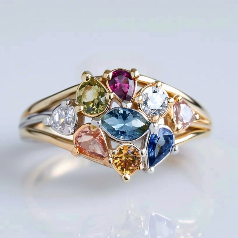 Delicate Artisan Gold Ring