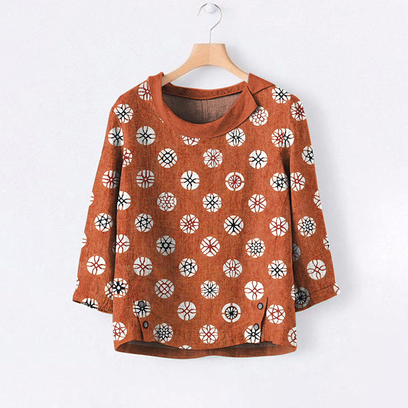 Timeless Vintage Style Blouse