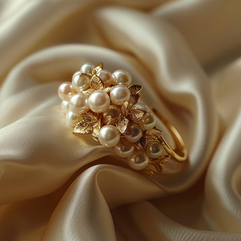 Romantic Pearl Ring for Special Moments