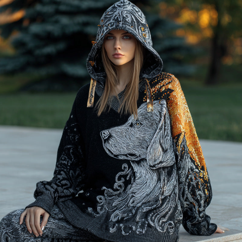 Gracefully Designed Sweater