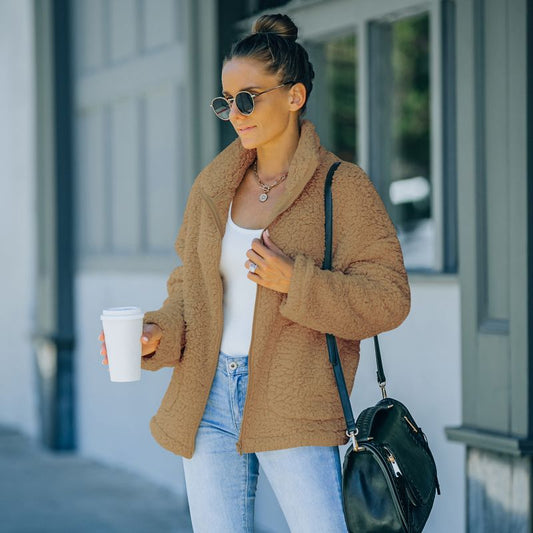 JO | MadeleineJacket I Plush jacket for women
