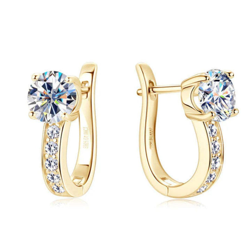 Beautiful Gold Earring with Unique Style