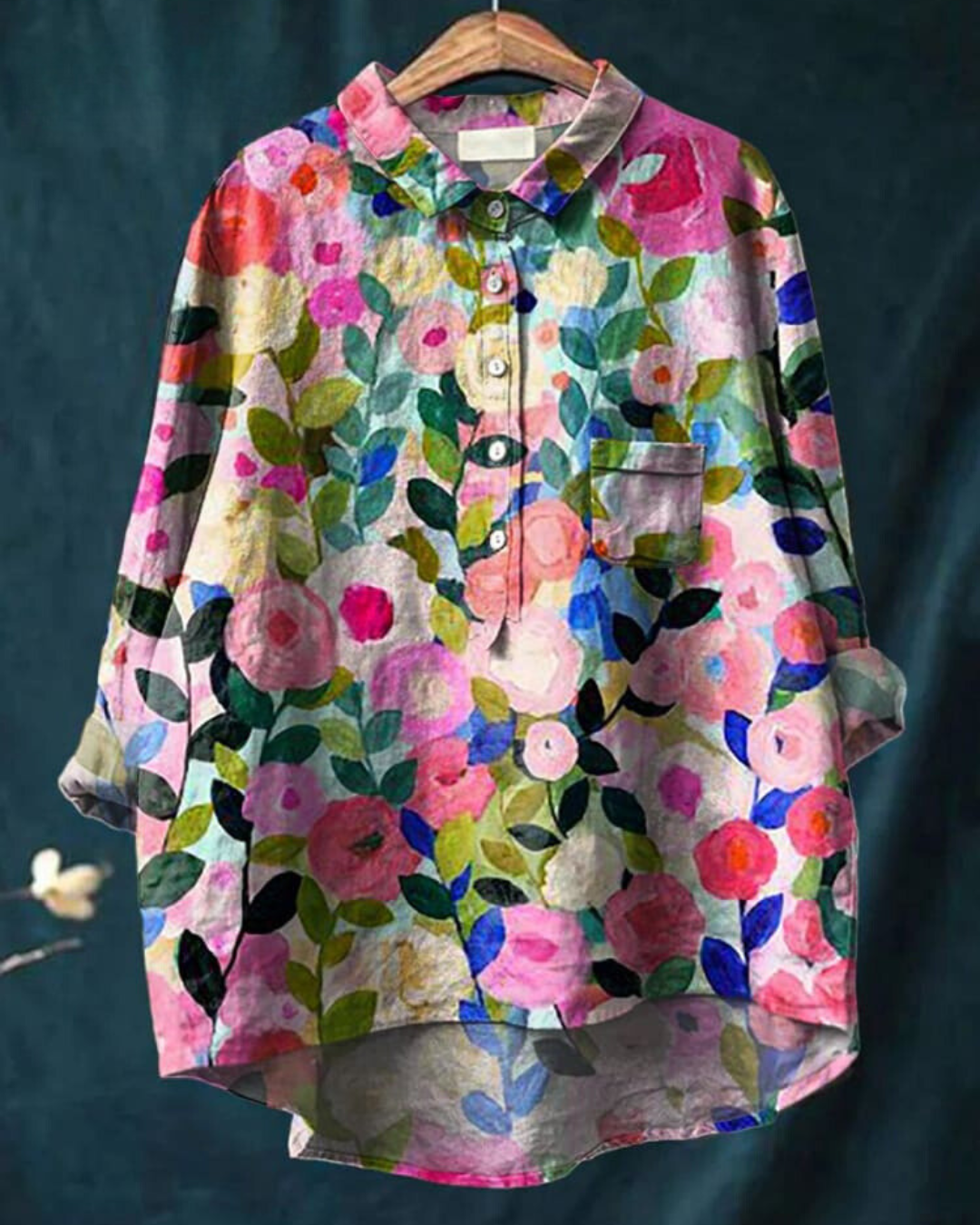 KS | Elegant and versatile floral blouse